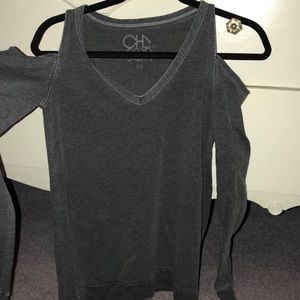 Chaser cold shoulder long sleeve